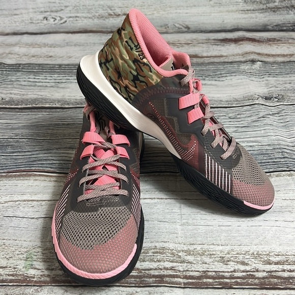 Nike Kyrie Flytrap 5 Moon Fossil Pink Gaze Camo 2022 CZ4100-005 Men Size 10 - Picture 1 of 8
